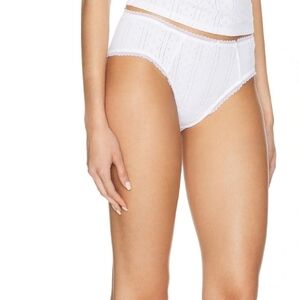 COU COU White High-Waisted Briefs